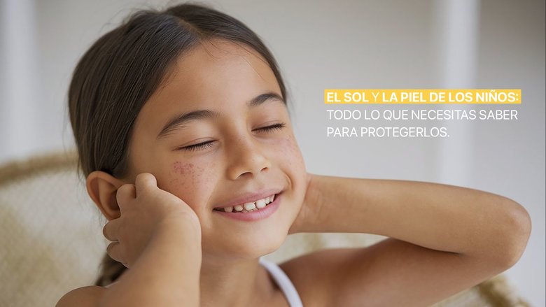 El sol y la piel de los niños: Todo lo que necesitas saber para protegerlos. 