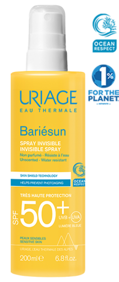 Bariésun Spray Sin Perfume SPF50+